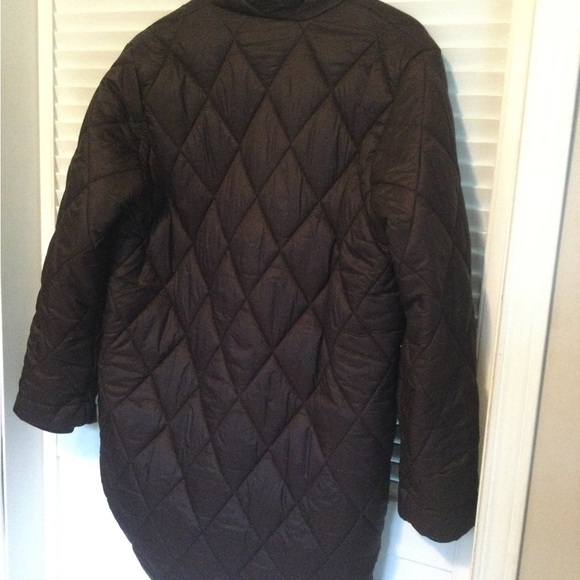 Kaffe KAlorelia Puffer Coat, Size 40, Dark Brown - Picture 6 of 8